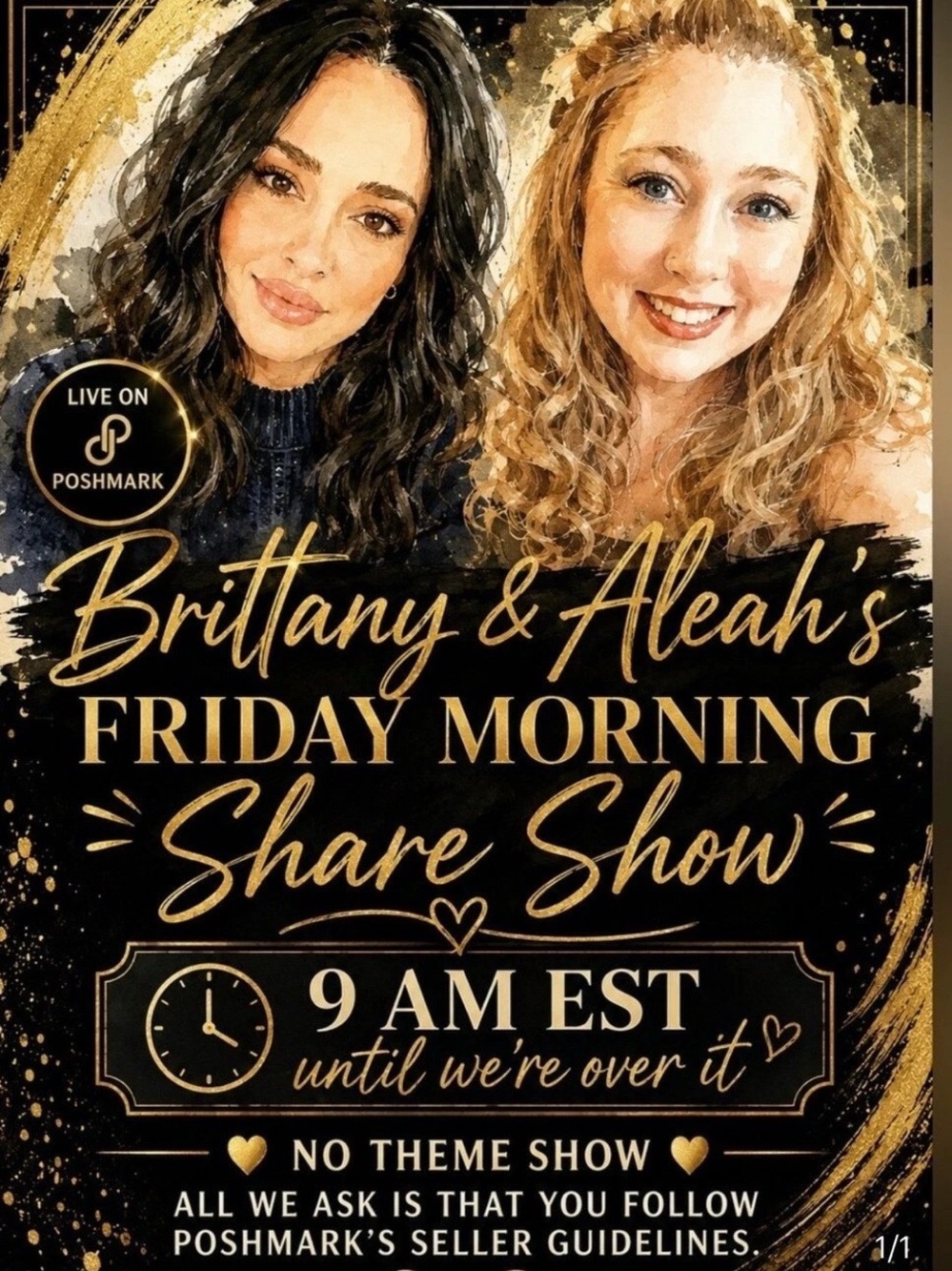 Friday Morning Share Show Graphic
